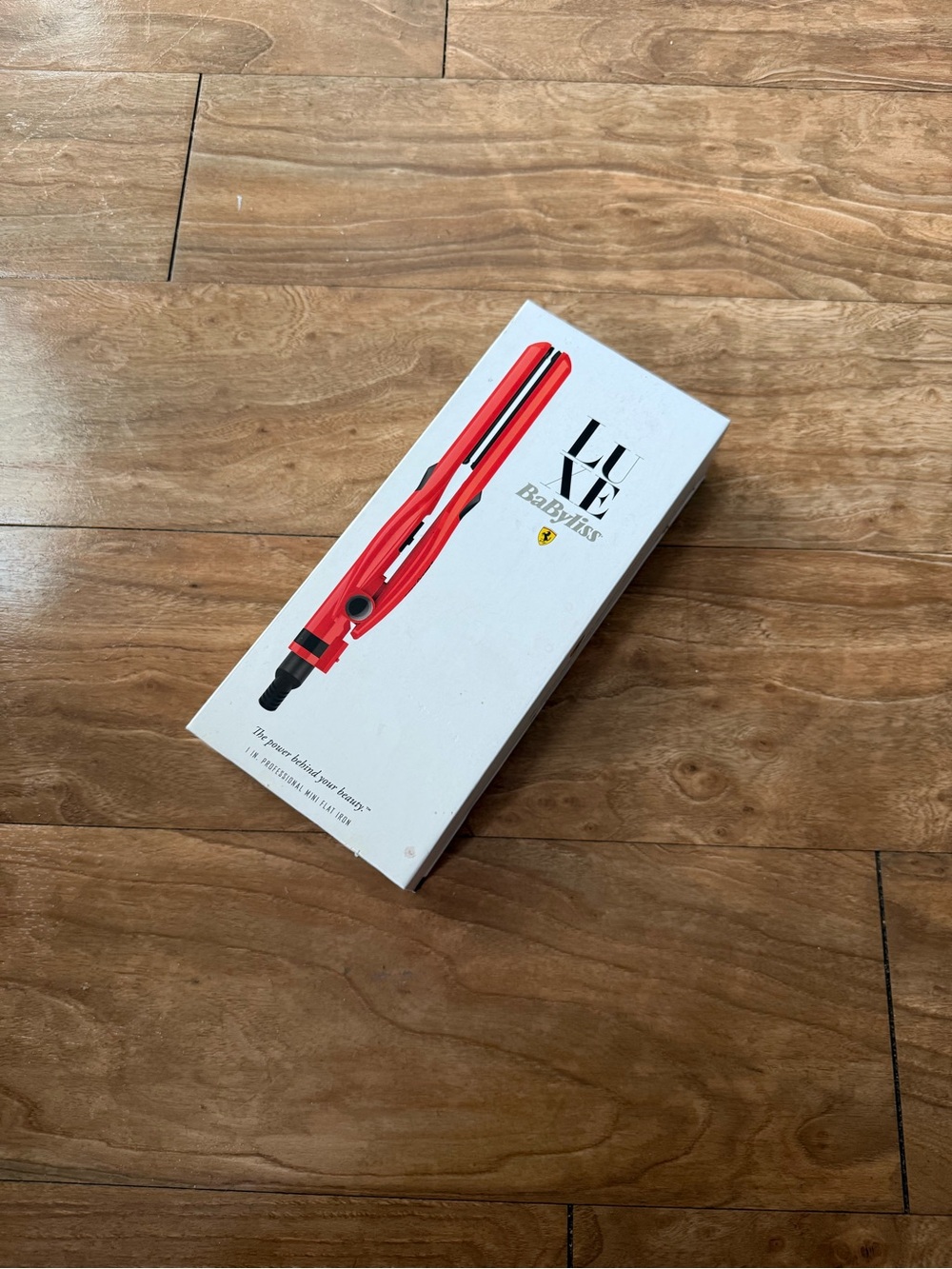 BaByliss Red Luxe Compact Hair Straightener